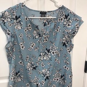 Ann Taylor Flowery Blouse